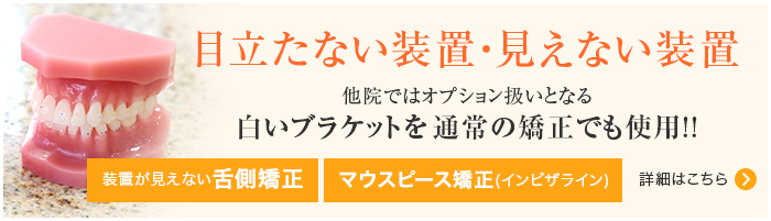 目立たない装置・見えない装置